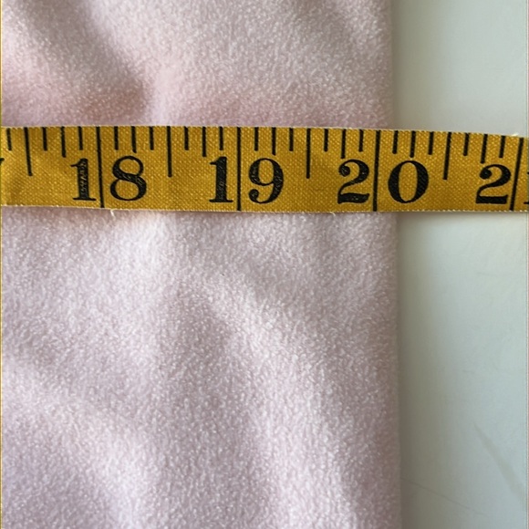 Oscar de la Renta Pajamas 2 Piece Set Pink Sz M Vintage Fleece Lounge Floral. - Picture 11 of 13